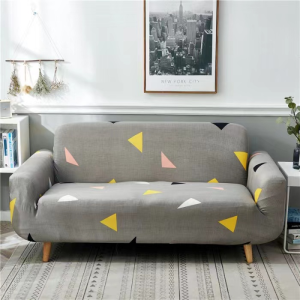 【Free 1PC pillowcase】Elastic Sofa Cover Stretchable 1/2/3 /4 Seater L Shaped Sofa Slipcovers Armrest/Loveseat/Couch Cover for Living Room With Free pillowcase and Foam Stick Stretch Universal Cover Full Cover(L Shape Sofa Need 2 Pcs or More)