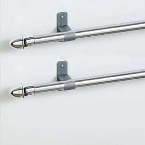 H.CHENG HOME Curtain Cafe Rod Kurtina Cafe Rod Adjustable Extendable per set(CHEAP ROD)