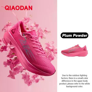 Qiaodan Feiying PB4 Women Running Shoes Full Palm Carbon Plate Lightweight Professional BM22240299