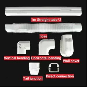 3"x2.5" - Air Conditioner  PVC Copper Pipe Cladding/Molding Set for Aircon Good for 1hp - 2hp