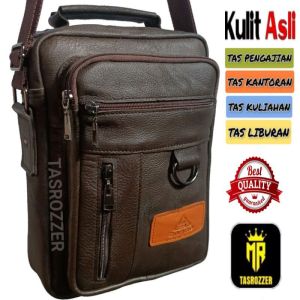 NEW - Tas kitab kulit pria 100% ZORRO multi fungsi tahan api
