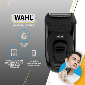 Wahl Waterproof Compact Shaver - Home Grooming Alat Pencukur Bulu Anti Air Alat Cukur Kumis dan Jenggot