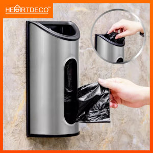 【Ready Stock】Garbage bag storage box wall-mount plastic bag extraction box storage box Bekas Letak Plastik Sampah