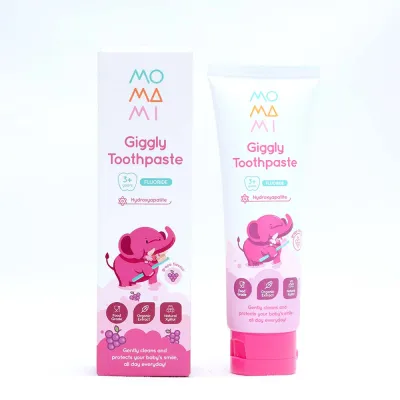 Momami Giggly Toothpaste F Grape