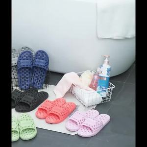 Bathroom Slippers With Drainage Holes Non-Slip Soft-Soled Thick-Soled Suitable For Bathhouses Hotels And Home Use