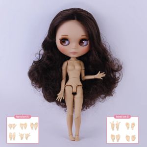 ICY DBS Blyth Doll 1/6 Joint 30cm Special Offer 30cm Tan Skin Face Girl Doll BJD Toy Gift