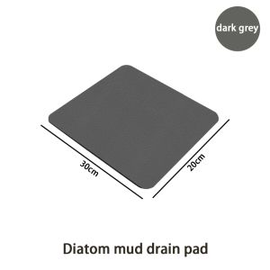 Household Diatom Mud Kitchen Drain Pad Desktop Absorbent Pad Quick Dry Easy To Clean Anti-slip Wear垫