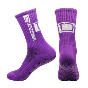 Jualan Heba Secara Langsung Membekalkan Lelaki dan Wanita Muda Sarung Kaki Sukan TC Stoking Bola Sepak Anti-Slip Bahagian Bawah Tuala Deodoran Tebal