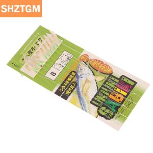 [COD] SHZTGM ตะขอตกปลาหนังปลาสีขาว10ชิ้น แพ็คตะขอสตริงไบโอนิค Apollo sabuki ปลาตะขอเกี่ยวปลาผิวสีขาวเครื่องมือตกปลา