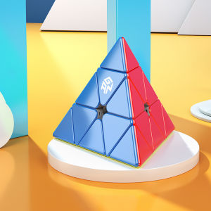 [GAN Official Store] GAN Pyraminx 36 Magnets Speed Magnetic Pyramid Puzzle Stickerless Triangle Cube with Extra GES(Explorer)