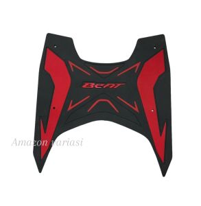 KARPET MOTOR BEAT 2020-2022 BEAT NEW TERBARU BEAT DELUXE BEAT STREET BEAT CBS ISS ALAS KAKI BEAT PIJAKAN KAKI BEAT KESET MOTOR BEAT BAHAN KARET TEBAL ANTI SLIP TIDAK LUNTUR
