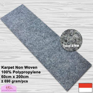 Miralon Karpet polos non woven felt kerajinan tangan anak DIY hand craft bludru 60 cm x 200 cm - NMs