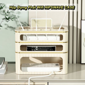 Hộp Đựng Bộ Phát WIFI HIPSWAVE CASE Bảo Quản Router  Ổ Cắm Điện - EuroHome