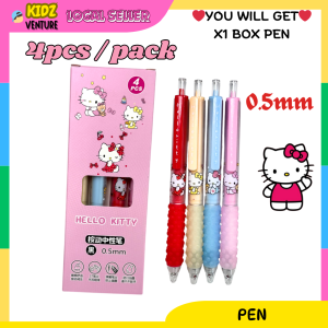 (READY STOCK) Randomly Capybara Pendant 0.5mm Black Gel Pen Stationary Kid Birthday Present Gift 卡皮巴拉黑色中性笔0.5毫米文具gel pen