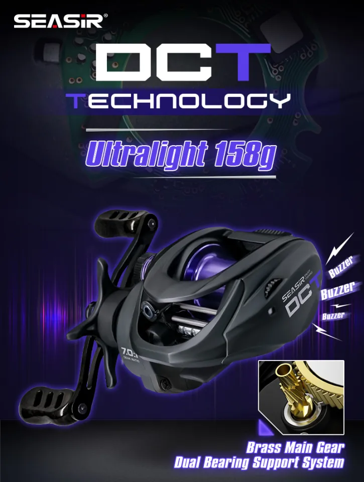 SEASIR DCT DC reel BFS Ultralight 158g Baitcasting Fishing Reel