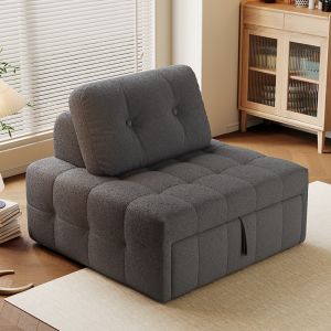 CraftedLiving SG-Foldable Sofa Bed 2-in-1 Multifunctional Single Convertible Couch for Small Living Room Popular Pull-Out Extendable Bed