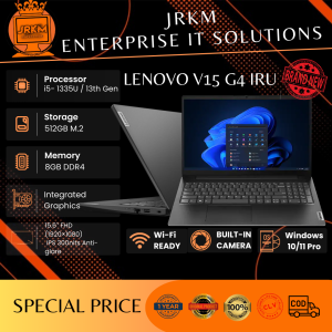 LENOVO V15 G4 IRU / i5- 1335U / 13th Gen/ 8GB DDR4/ 512GB SSD/ 15.6"/ FHD (1920×1080)  TN 250nits Anti-glare/ Integrated Graphics