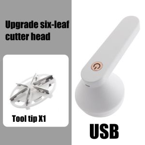 Warm.home-MY Fabric lint remover fabric shaver usb-rechargeable portable fine mesh rotating blade safe for delicate fabrics household use
