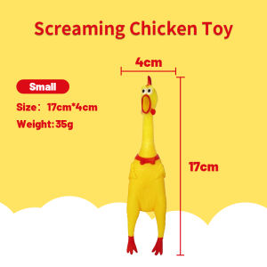 Mainan Kucing Anjing Ayam Karet Anti Sobek Screaming Chicken Pet Toys Mainan Hewan Mainan Ayam Di Pencet Bunyi