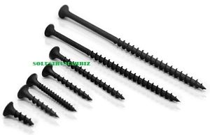 Sekrup gipsum 100g skrup gip gypsum hitam baja pilih 1" 2" 3" 3/4" IN - 3/4" 3/4 inch