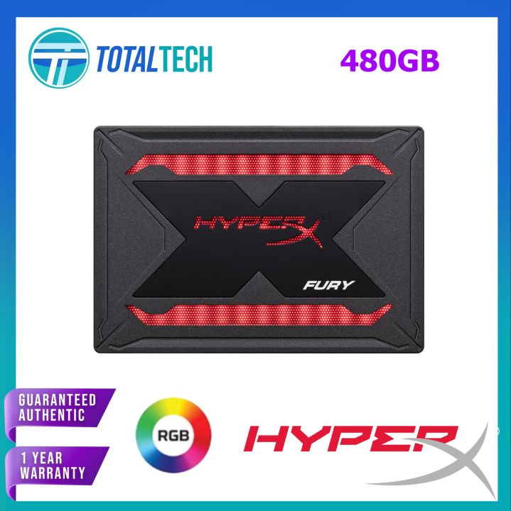 Hyperx fury 2024 ssd rgb