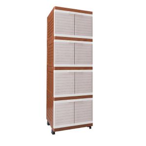 Lemari plastik mini club 4 susun WSP