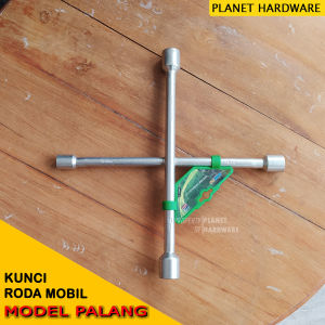 Kunci Roda Mobil Model Palang 4 Ukuran 17 19 21 23