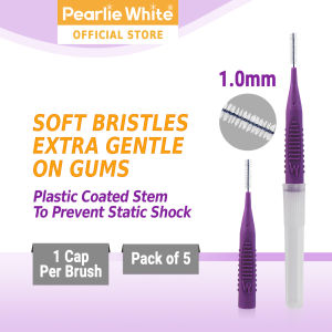 Pearlie White Compact Interdental Brush S 1.0mm (Pack of 5s)