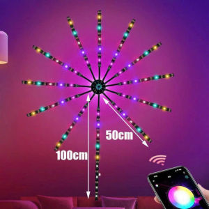 Đèn LED Hoa Dán Trang Trí Cực Đẹp: Điều Chỉnh Qua Remote Hoặc Điện Thoại Gắn Cửa Và Tường Nhà