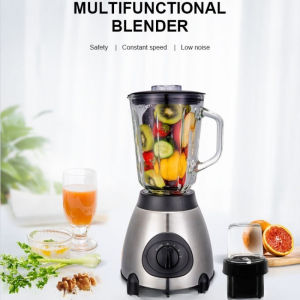 Amax Stainless Blender Heavy Duty Blender For Fruits And Vegetables Multifunctional Juicer Blender For Shake Portable