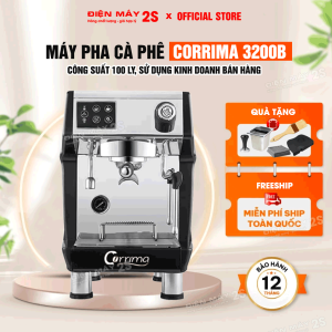 [HCM-Hàng sẵn]Máy pha cafe máy pha cà phê Gemilai CRM 3200B sử dụng pha Espresso Latte Capuchino - Công suất 130 ly - Nồi hơi pha chế và đánh sữa riêng biệt - Chuyên sử dụng bán cà phê mang đi take away - Giá tốt nhanh hoàn vốn