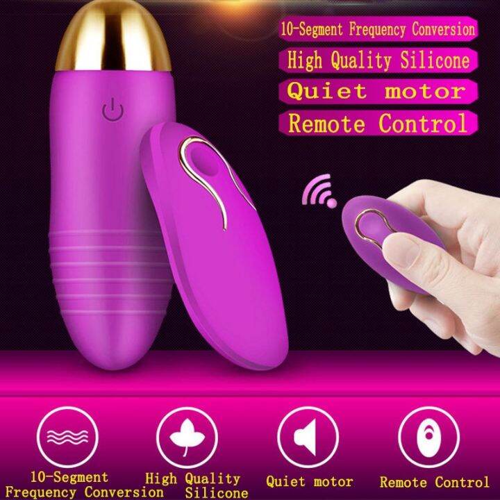 Wireless Remote Control 10 Speed USB Charging Waterproof Vibrating