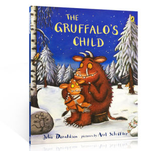 หนังสือปกอ่อนเด็กของ Gruffalo-สมุดวาดภาพระบายสีสำหรับเด็กโดยจูเลียโดนัลด์สันหนังสือภาษาอังกฤษดั้งเดิม