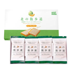 MORIMOTO Hokkaido Limited Chocolate Cookies 8pcs Haskapp/Strawberry/Melon Biscuits Japanese Snacks Souvenir