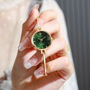XIAHU Thiết kế mở Đồng hồ ngọc trai Có thể điều chỉnh đồng hồ hình vuông Đồng hồ nữ Thời trang Thanh lịch Đồng hồ đeo tay dành cho phụ nữ