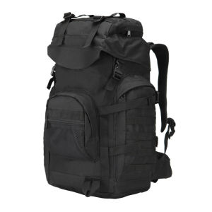 LZD  Spot Upgrade Version   Outdoor Sports Combat Bag   Camouflage Waterproof Large Hiking Backpack 50L Backpack