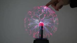 Crystal Ball Magic Plasma Ball Light Electric Lamp Night Light 6 Inch Table Lights Sphere Christmas Gift Glass Lamp