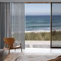 Graywind Fabric Vertical Blinds Custom Size Blackout Vertical Blind Free Wand Control Reversible Privacy Track Slats Set for Patio Sliding Glass Door Window (Light Grey). 