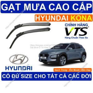 Gạt Mưa Kính Lái Hyundai Kona Cặp Gạt Mưa Kính Lái Cho Các Dòng Xe Hyundai Kona Có Đủ Size Cho Các Đời Xe Hyundai Kona