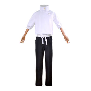 Okkotsu Yuta Cosplay Anime Jujutsu Kaisen Okkotsu Yuta Cosplay Costume Uniform Wig Suit Halloween Costume Adult set