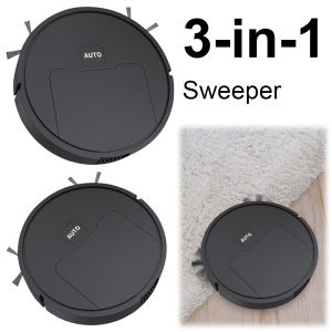 Robotic Vacuum with 1000Pa Suction and Auto Cleaning Function USB Rechargeable Smart Robot for House Cleaning