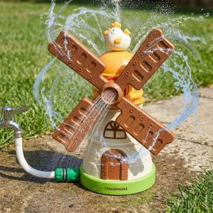 MAOMEI Plastics Windmill Sprinkler Interactive Multipurpose Baby Bath Toys Childrens Toy Funny Childrens Shower Toy Beach Swimming Pool