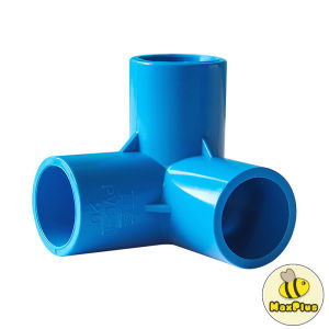 MaxPlus PVC Pipe Connector 3/4" 1/2" 1" Water Line 3-Way Tee 4-Way Tee for Pipe Repairing