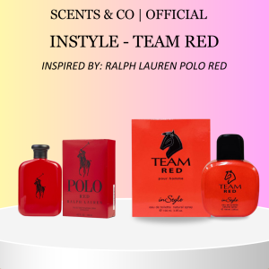 Scents & Co | Instyle Team Red  Mens Collection For Men EDT Inspired Perfume Minyak Wangi 100ml