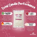 RMPH Pure Soy Wax Candle Making 2KG Buy 1 Take 1 | Premium Machine-Packed American Soy Raw Material. 