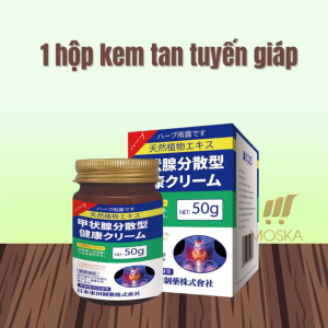 Kem Tan Rã Tuyến Giáp Senjoko Nhật Bản 50gr - Kem Rã Tuyến Giáp Cao Thảo Mộc Tan U Giáp Nhật Bản Cải Thiện Cường Giáp Suy Giáp Bướu Giáp Bướu Cổ Phì Đại Tuyến Giáp Giảm Đau Sưng Viêm Tuyến Giáp Tăng Cường Sức Khoẻ Tuyến Giáp Hiệu Quả | Moska