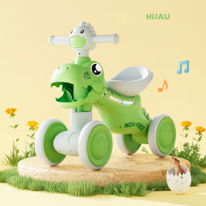 BOSC Mainan Anak Sepeda Balance Bike (MUSIC) Anak Perempuan Laki Keseimbangan Roda 4 Ride On Toys