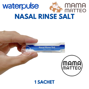 Nasal Rinse Salt 1 Packets Sachet / Garam Air Saline Cuci Hidung Waterpulse Pembersih Hidung BANDUNG
