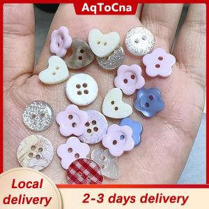 [COD] AqToCna Ship within 24 hours 10pcs Randomly Diy Scrapbooking Cute Sewing Button Clothing Accessories