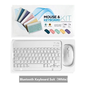 7 Color Backlit Bluetooth Keyboard for iPad Samsung Wireless Rechargeable Android Windows 10 inch